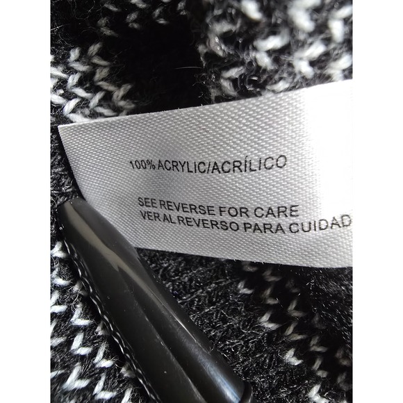 Madison Lilly Plaid Long Cardigan Women Open Front NO TAG SHOWN FITS AS XL - Picture 6 of 8